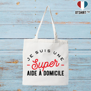 Tote bag coton recyclé une super aide à domicile