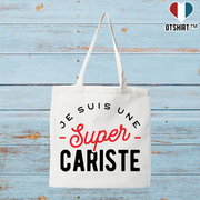 Tote bag coton recyclé une super cariste