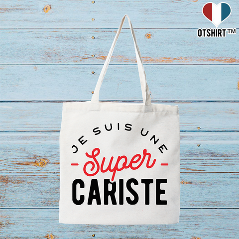 Tote bag coton recyclé une super cariste
