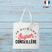 Tote bag coton recyclé une super conseillère