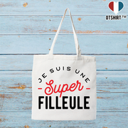 Tote bag coton recyclé une super filleule