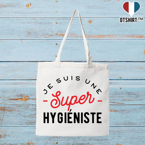 Tote bag coton recyclé une super hygiéniste