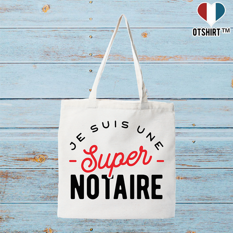 Tote bag coton recyclé une super notaire