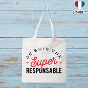 Tote bag coton recyclé une super responsable