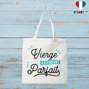 Tote bag coton recyclé vierge ascendant parfait