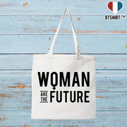 Tote bag coton recyclé woman are the future