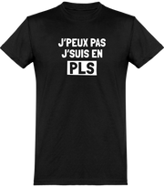  T shirt homme je suis en pls