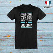  T shirt homme j'ai le corps d'un dieu