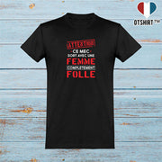  T shirt homme femme complètement folle