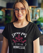 T shirt femme je suis une princesse