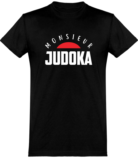  T shirt homme monsieur judoka