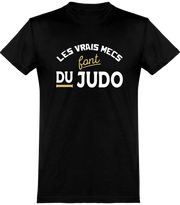  T shirt homme les mecs font du judo