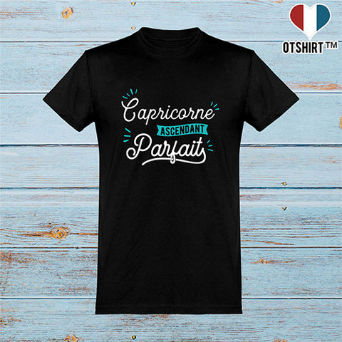  T shirt homme capricorne ascendant parfait