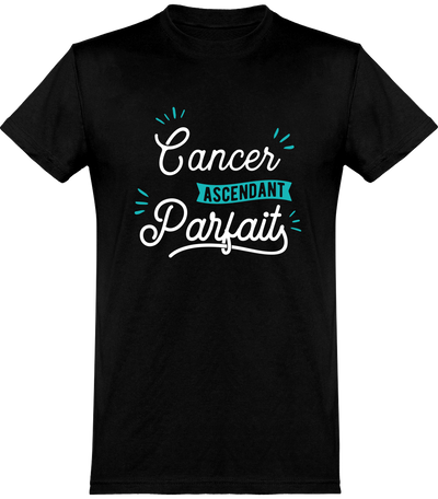  T shirt homme cancer ascendant parfait