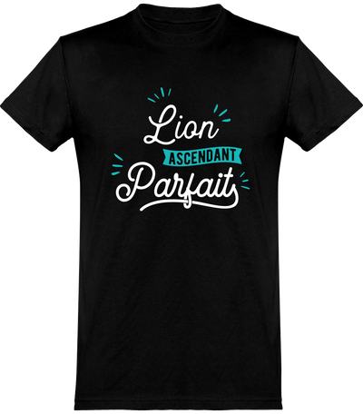  T shirt homme lion ascendant parfait