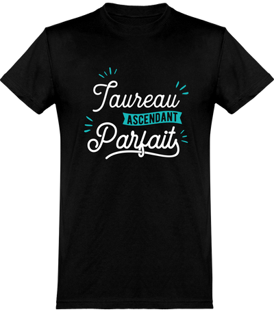  T shirt homme taureau ascendant parfait