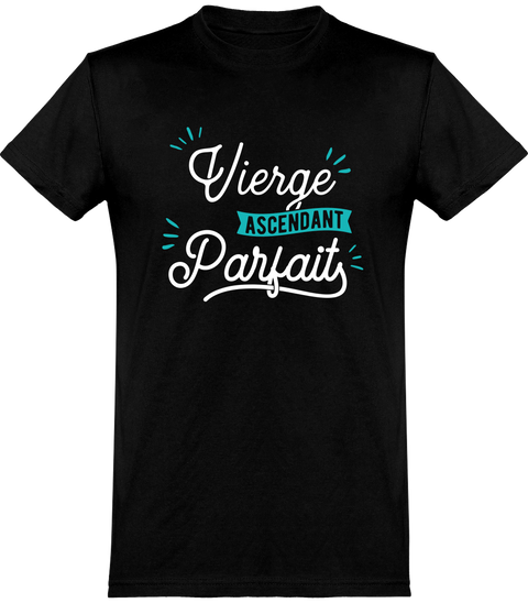  T shirt homme vierge ascendant parfait