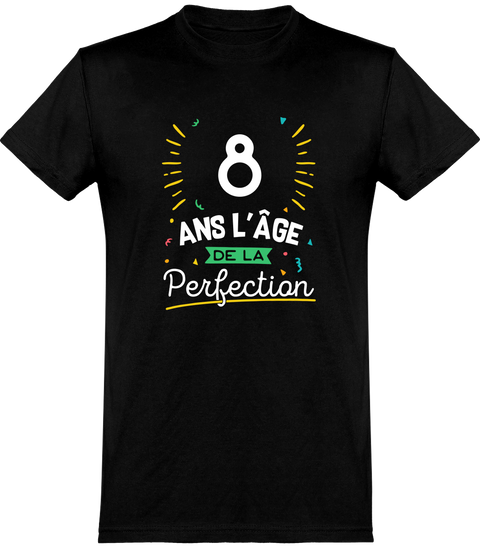  T shirt homme 8 ans la perfection