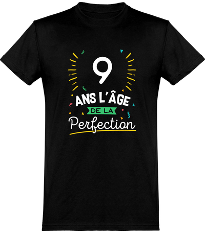  T shirt homme 9 ans la perfection