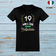  T shirt homme 19 ans la perfection