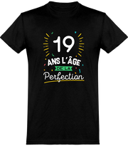  T shirt homme 19 ans la perfection