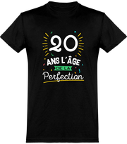 T shirt homme 20 ans la perfection