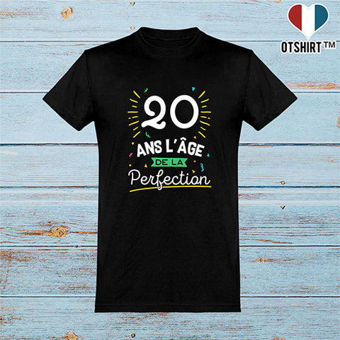  T shirt homme 20 ans la perfection