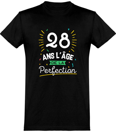  T shirt homme 28 ans la perfection
