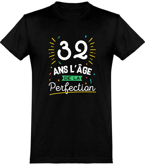  T shirt homme 32 ans la perfection