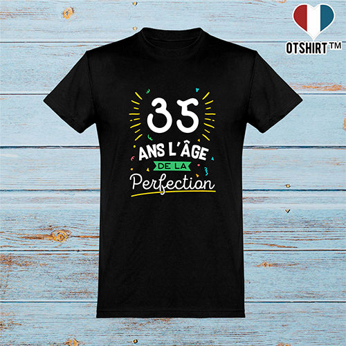 T-Shirt Humoristique Bon Anniversaire Cédric – 35 Ans, Idéal Pour Un Pote