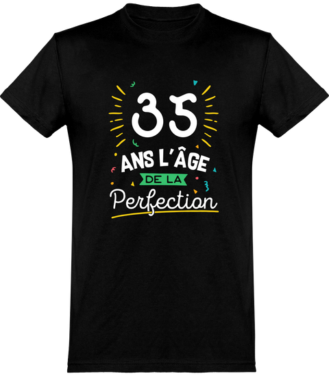  T shirt homme 35 ans la perfection