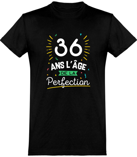  T shirt homme 36 ans la perfection