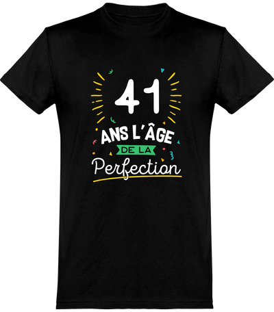  T shirt homme 41 ans la perfection