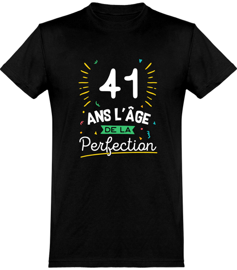  T shirt homme 41 ans la perfection