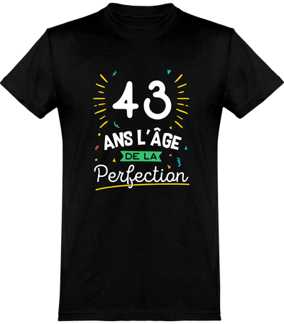  T shirt homme 43 ans la perfection