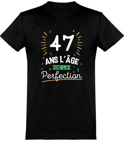  T shirt homme 47 ans la perfection