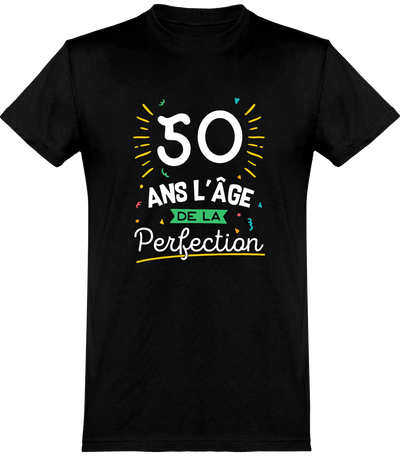  T shirt homme 50 ans la perfection