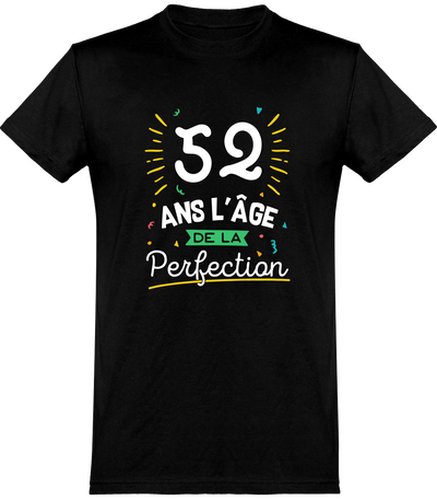  T shirt homme 52 ans la perfection