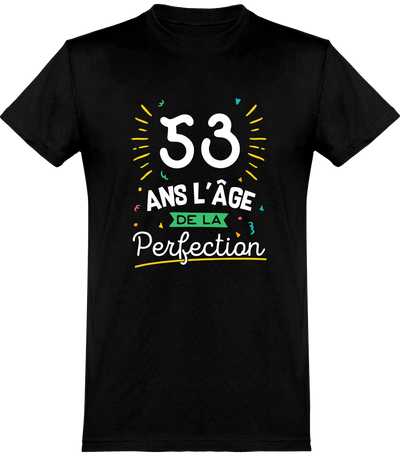  T shirt homme 53 ans la perfection