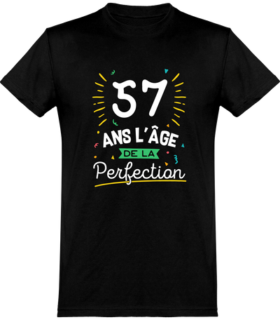  T shirt homme 57 ans la perfection