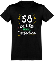  T shirt homme 58 ans la perfection