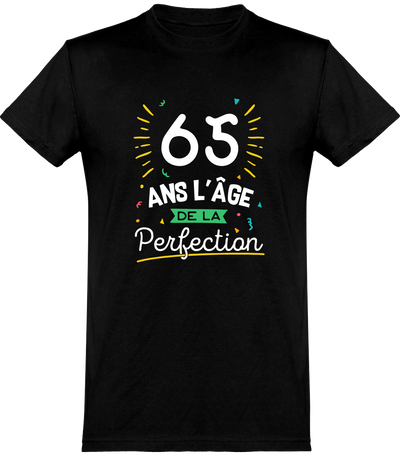  T shirt homme 65 ans la perfection