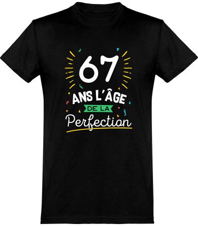  T shirt homme 67 ans la perfection