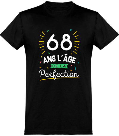  T shirt homme 68 ans la perfection