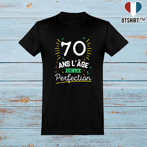  T shirt homme 70 ans la perfection