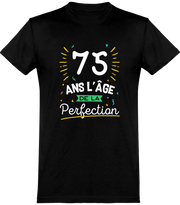  T shirt homme 75 ans la perfection