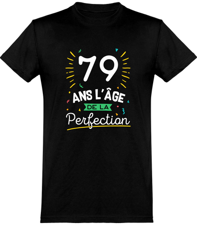 T shirt homme 79 ans la perfection