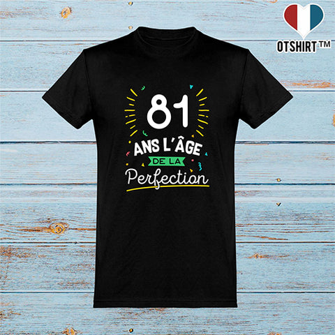  T shirt homme 81 ans la perfection