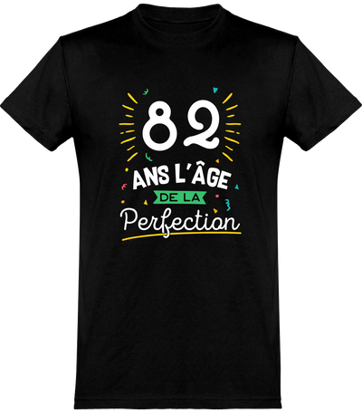  T shirt homme 82 ans la perfection