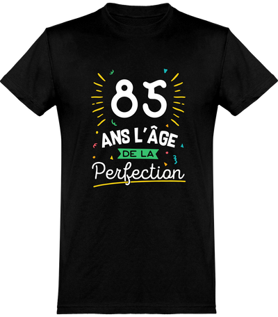  T shirt homme 85 ans la perfection